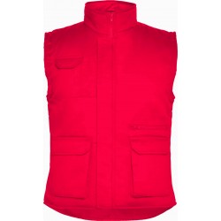 GILET SMANICATO IMBOTTITO