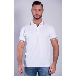 POLO ADULTO CON TRICOLORE
