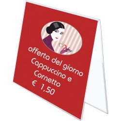 SEGNAPOSTO/ESPOSITORE GRAFICA