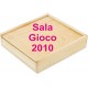 GIOCO CARTE E DADI CON ASTUCCIO IN LEGNO