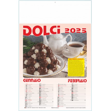 CALENDARIO DOLCI